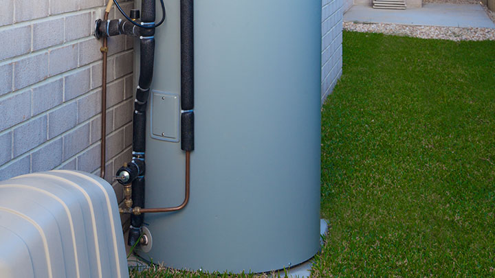 hot water