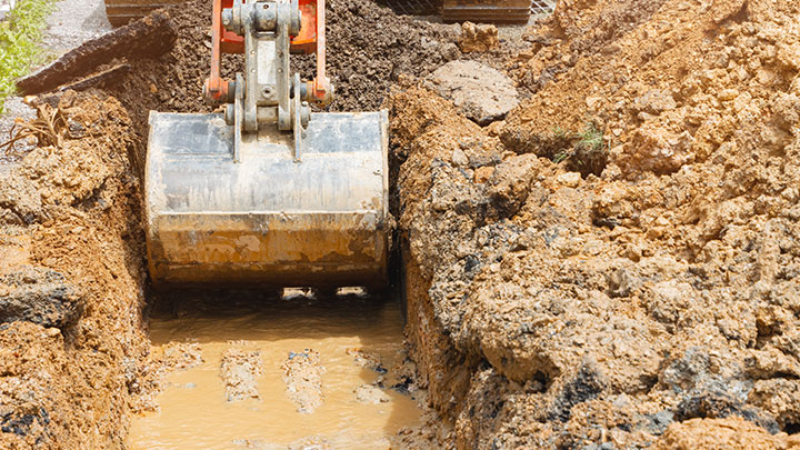 plumbing excavations
